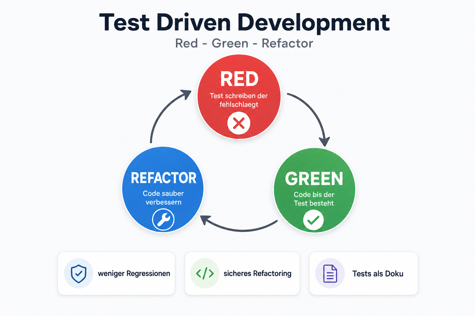 Test Driven Development: erst der Test, dann der Code